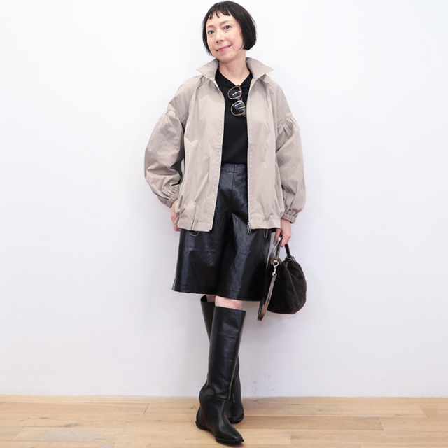 MARILYN MOON マリリンムーン 4254-122 ボリュームスリーブタフタ