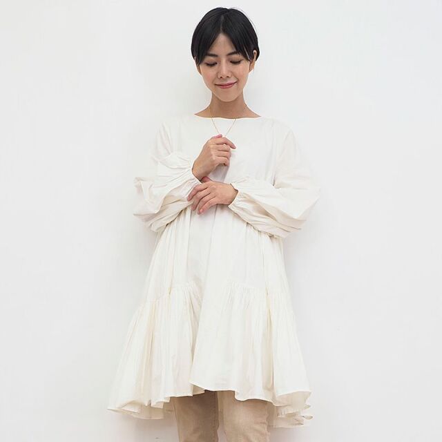 定番】Merlette マーレット BYWARD バイワード クルーネックティアード  