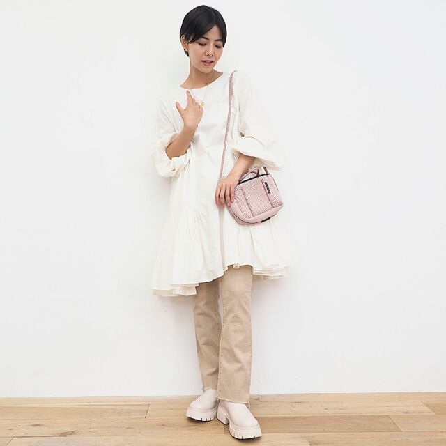 定番】Merlette マーレット BYWARD バイワード クルーネックティアード  