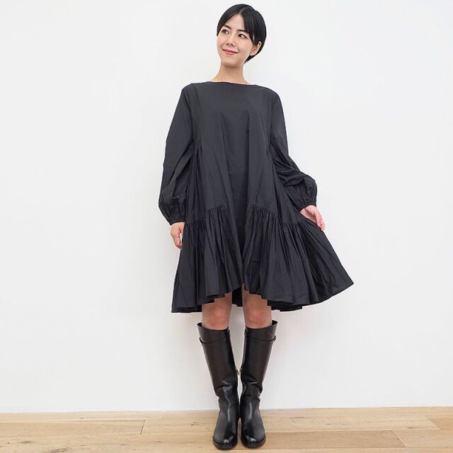 Merlette マーレット MAIDA ティアードワンピース XS カーキ 楽天市場  