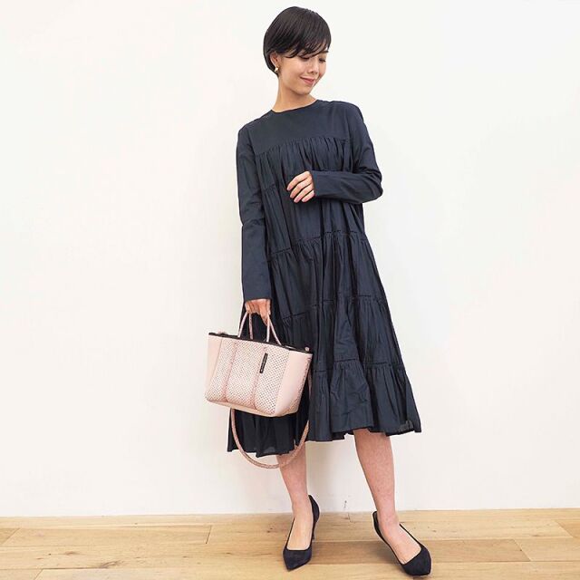 22SS新作】Merlette マーレット ESSAOURIA コットンティアードロング  