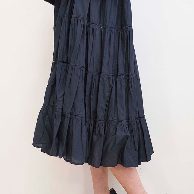 22SS新作】Merlette マーレット ESSAOURIA コットンティアードロング  