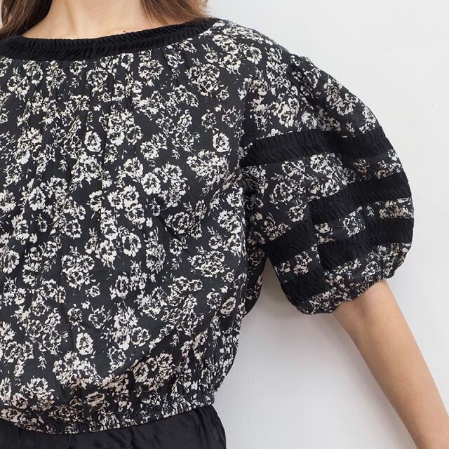 Merlette マーレット 162N17LP MAGERE PRINT マヘレ フラワープリント 