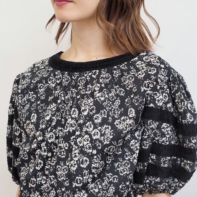 Merlette マーレット 162N17LP MAGERE PRINT マヘレ フラワープリント 
