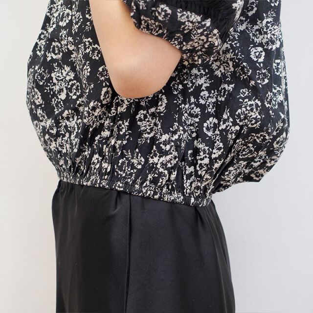 Merlette マーレット 162N17LP MAGERE PRINT マヘレ フラワープリント 