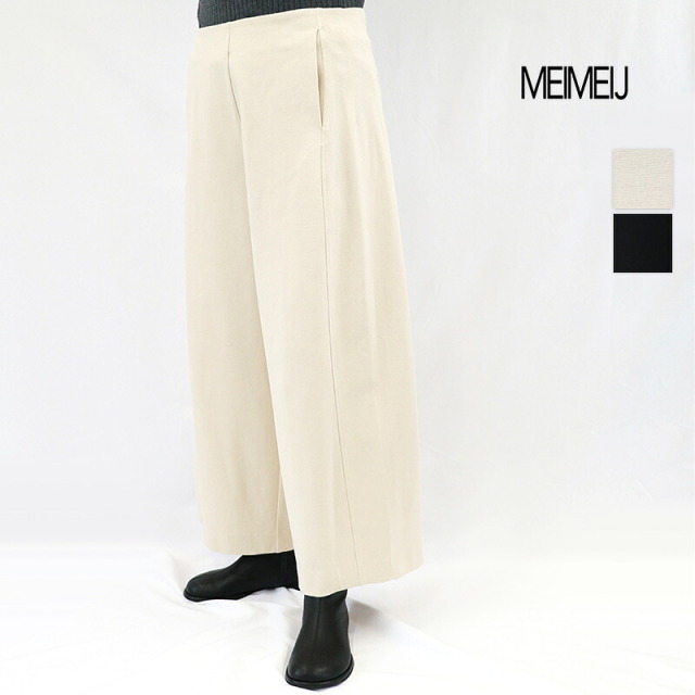 MEIMEI J メイメイジェイ 32665012 ポンチワイドパンツ キュロット | 26AW ボトムス 秋冬