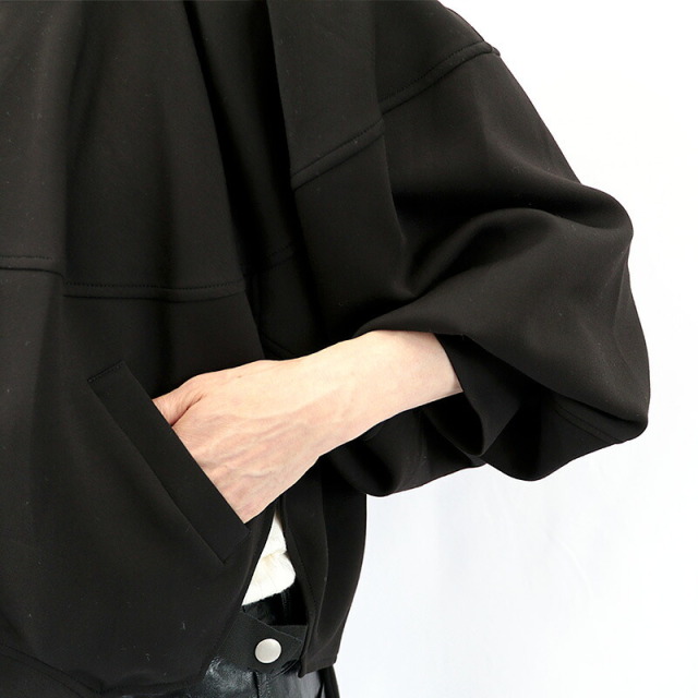 MEIMEI J メイメイジェイ 32666025 クロップドポンチブルゾン MA-1