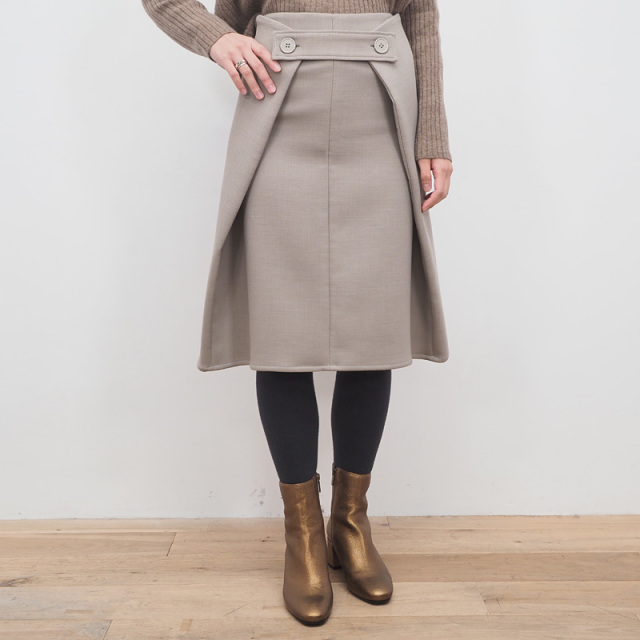 40%OFF】MM6 エムエムシックス メゾンマルジェラ Aラインウール  