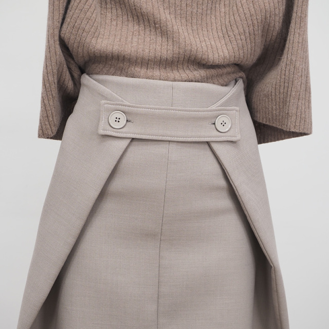 40%OFF】MM6 エムエムシックス メゾンマルジェラ Aラインウール  