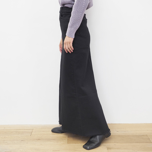 売れ筋がひ！ マザー デニム マキシ ロング タイト スカート 27 ロング
