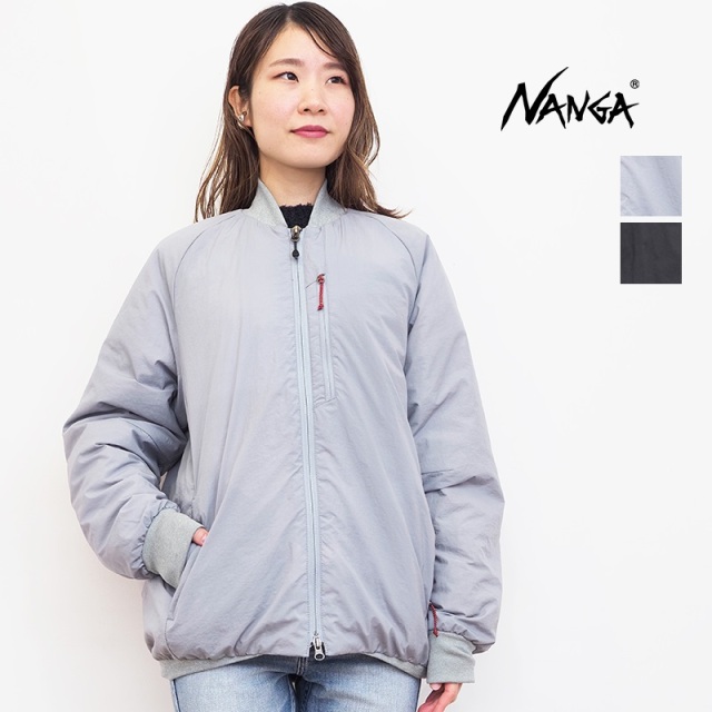 NANGA ナンガ 012 ソフトダウンブルゾン ライトダウンジャケット SOFT DOWN VARSITY BLOUSON レディース メンズ ユニセックス | 23SS アウター 春夏