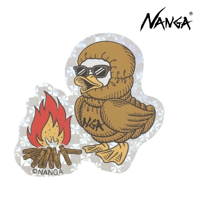 【ネコポス可】NANGA ナンガ NA2353-3G511 HOLOGRAPHIC GAAACY  STICKER ホログラフィックガーシーステッカー  シール | 23AW ファッショングッズ