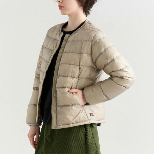 NANGA ナンガ N2531-OF065B インナーダウンカーディガン 7DAYS INNER