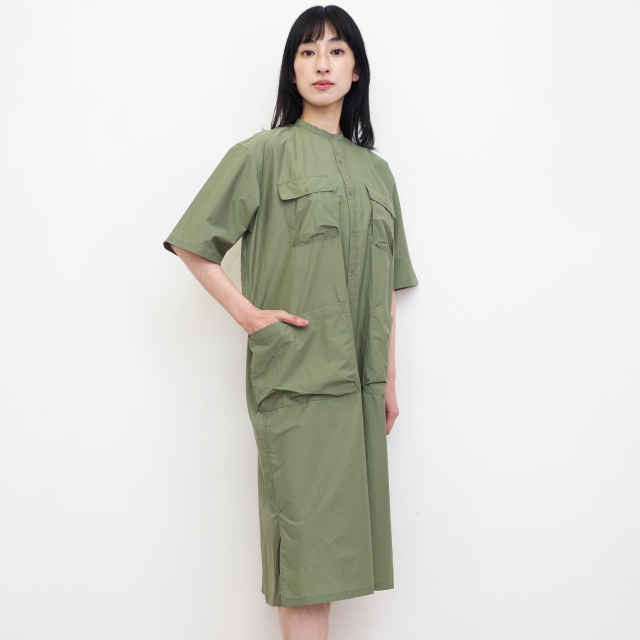 NANGA ナンガ キャンプシャツワンピース コットンナイロン リップストップ C/N RIPSTOP CAMP SHIRT DRESS | 春夏  23SS