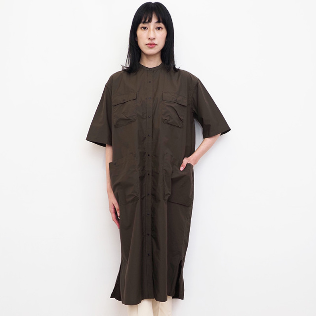 NANGA ナンガ キャンプシャツワンピース コットンナイロン リップストップ C/N RIPSTOP CAMP SHIRT DRESS | 春夏  23SS