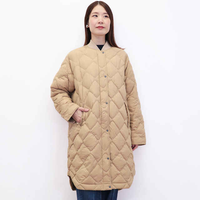 NANGA ナンガ ND2442-1C603-B リブカラー キルティングダウンコート