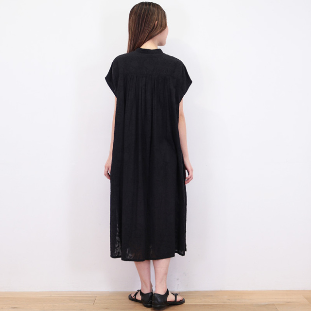 normment ノーメント S24S-655 シースルー ボタニカルジャカード
