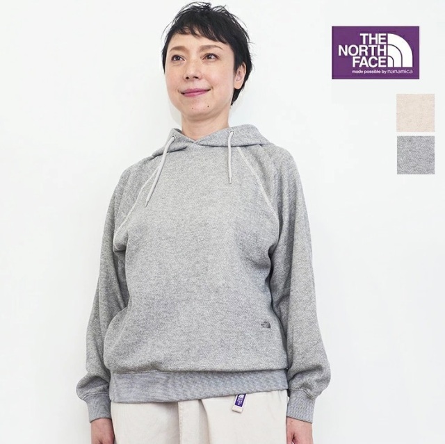 【正規品】THE NORTH FACE PURPLE LABEL ノースフェイス パープルレーベル NT6053N Pack Field Hooded Sweatshirt フード付き 裏起毛 スウェットパーカー | 21AW トップス 秋冬