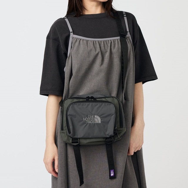 ノースフェイス　パープルレーベル　ショルダーバッグN25FU080(グレー) ◇[N25SO080]THE NORTH FACE PURPLE LABEL(ザ・ノース・フェイス