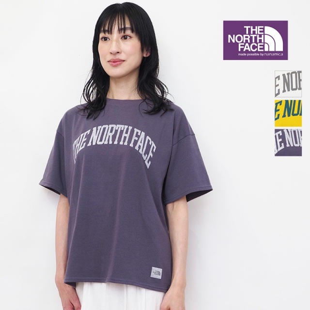 THE NORTH Fノースフェイスパープルレーベル シャツ