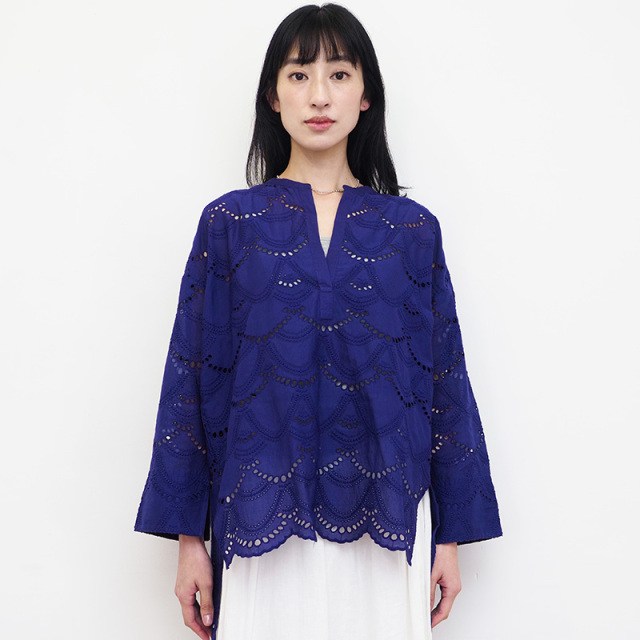 シルバーグレー サイズ ne Quittez pas ヌキテパ コットンレースボイル