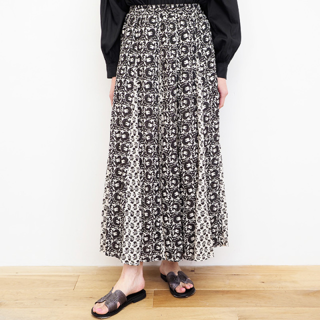 ne Quittez pas ヌキテパ 010331GQ5 コットンジャカードコンビプリント