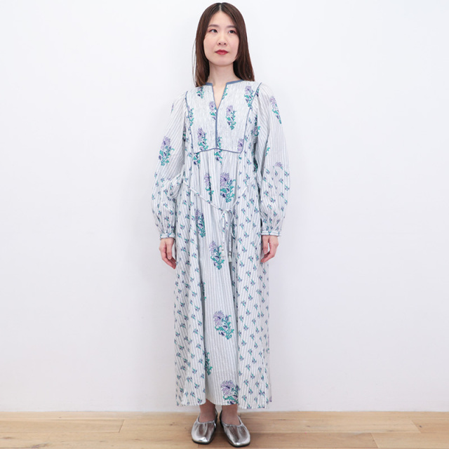 【定価17,500円】CLOVE　シャカシャカワンピース　撥水　ヤマダヤ　M AMBIDEX Store △○コットンキャッチワッシャー バンドカラー