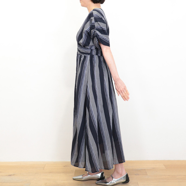 ne Quittez pas ヌキテパ 010461WN1 コットンボイルストライプウエスト