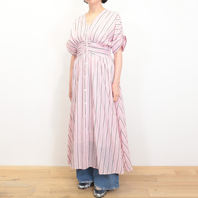 ne Quittez pas ヌキテパ 010461WN1 コットンボイルストライプウエスト