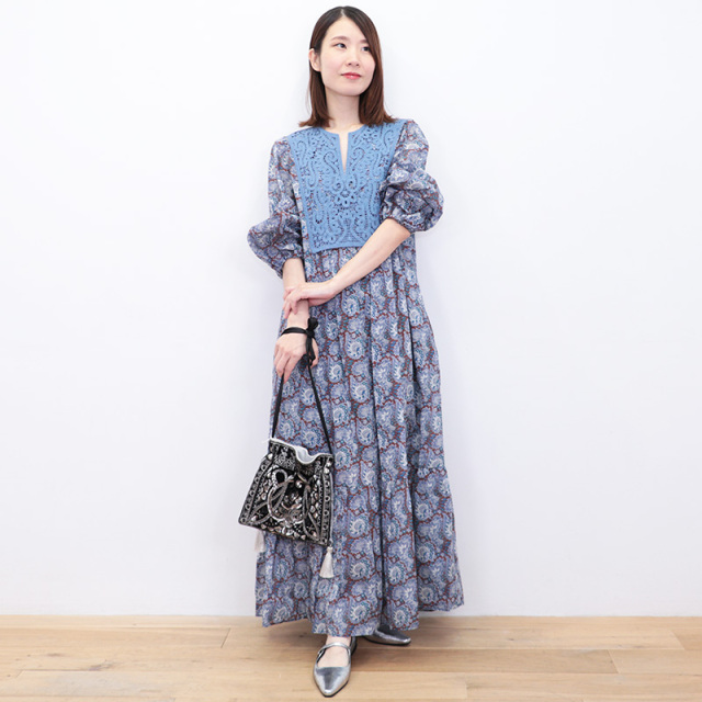 ne Quittez pas ヌキテパ 012052nj7 エンブロイダリー ドロー