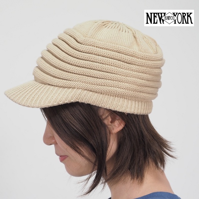 60 Off New York Hat ニューヨークハット コットンニットキャスケット ハンチング 18aw 帽子