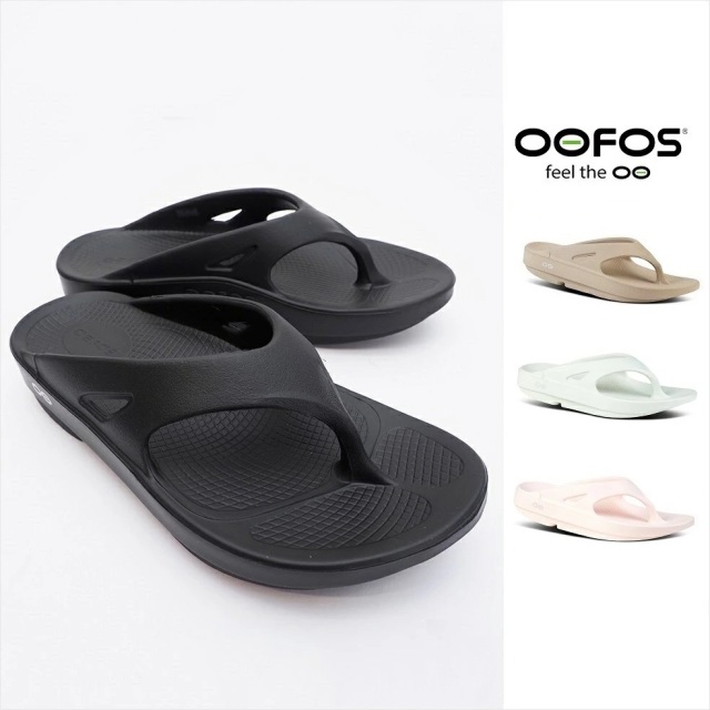 【期間限定30％OFF】【国内正規品】OOFOS ウーフォス OOriginal  ウーオリジナル リカバリートングサンダル ビーチサンダル ビーサン レディース メンズ ユニセックス BLACK NOMAD SLATE BLUSH OLIVEDRAB CosmicGray ブラック ノマド スレート  | シューズ 春夏