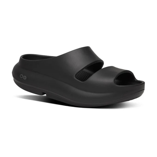 Oofos リカバリーサンダル EU 39 25cm ブラック OOFOS 25cm EU39 リカバリーサンダル シャワーサンダル
