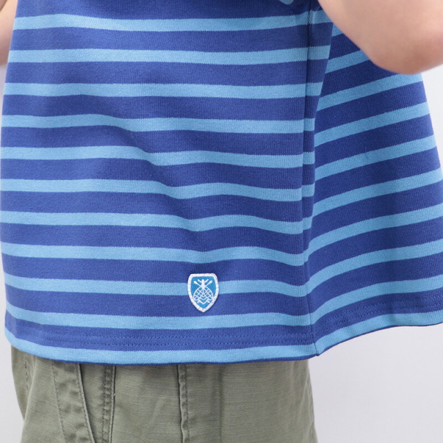 ORCIVAL オーシバル B271 フレンチスリーブボーダーTシャツ