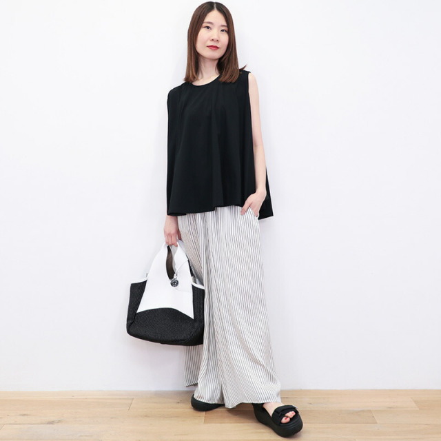 ORCIVAL オーシバル OR-C0422 OEJ ノースリーブフレアTシャツ