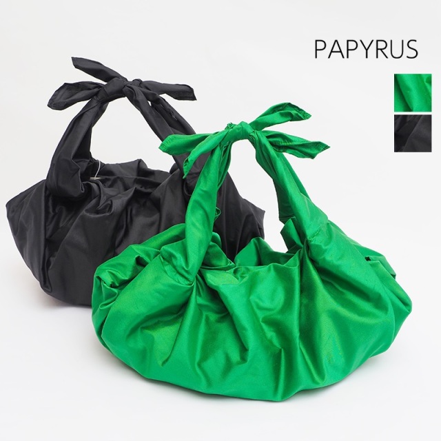 【60％OFF】PAPYRUS パピルス PP3S0301 キャンディラッパーピローバッグ シルクテキスタイルバッグ ハンドバッグ 肩掛け パーティーバッグ Candy Wrapper Pillow Bag | 23SS バッグ 春夏
