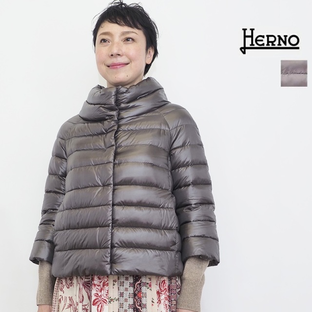 正規品】HERNO ヘルノ PI0046DIC ビッグシルエットライトダウン 
