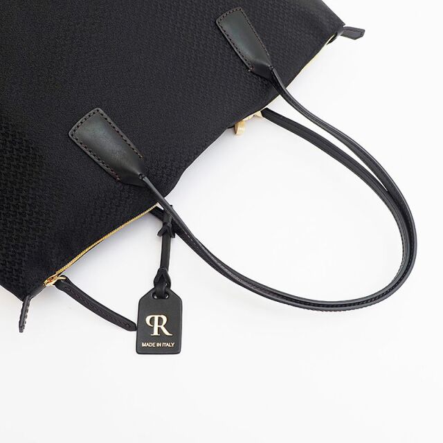 ROBERTA PIERI ロベルタピエリ ジャカードマイクロ トートバッグ 大