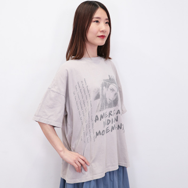 トップス REMI RELIEF BE GOOD T-SH REMI RELIEF｜ビッグTシャツ（BE GOOD）RN28369141 SP加工 日本製