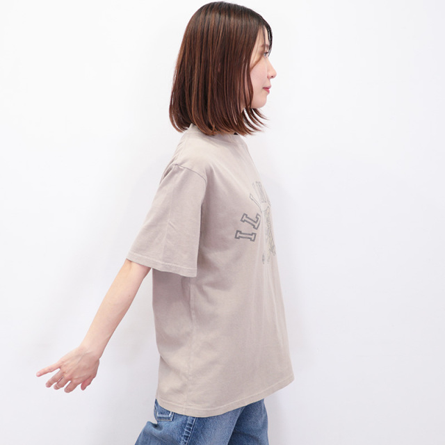 アパルトモン　レミリーフ　ILLINOISプリントオーバーサイズTシャツ アパルトモン レミリーフ ILLINOISプリントオーバーサイズT