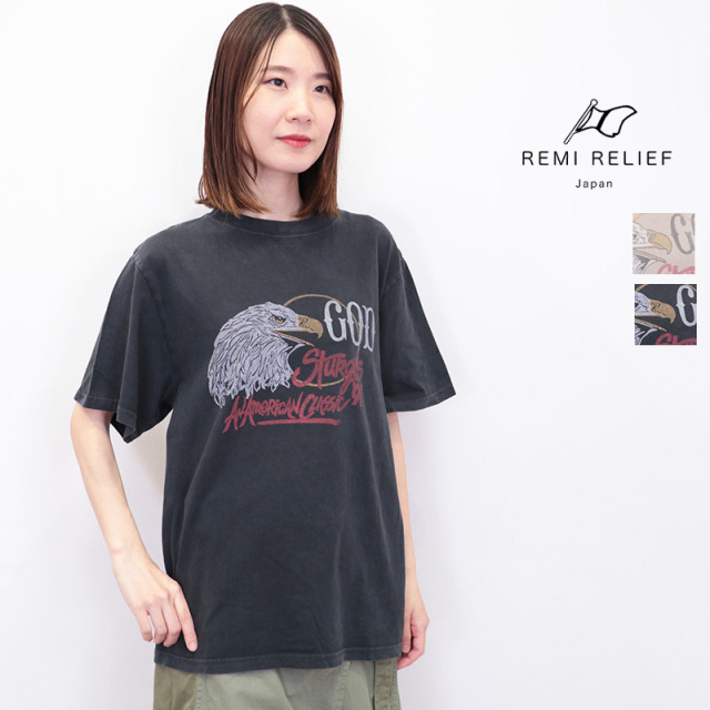 REMI RELIEF(レミレリーフ) 別注20/-天竺BIGサイズTシャツ(SAVE