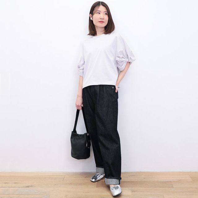 SAYAKA DAVIS サヤカデイヴィス UCS36-OCJ ツイストスリーブTシャツ