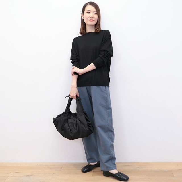 【美品】COGTHEBIGSMOKE サイドスリットウールボリュームトップス ウール混サイドベルトニットベスト(982-10002)