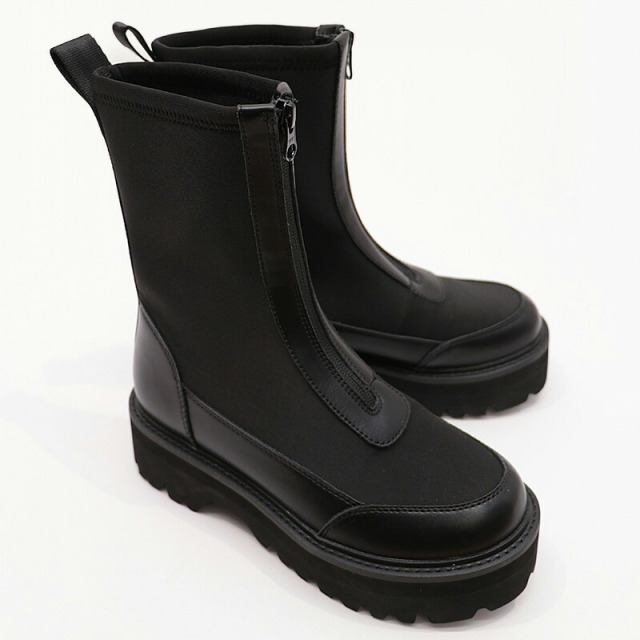 SHAKA シャカ SK-333 ZIP THICK TANK BOOTIE センタージップブーツ