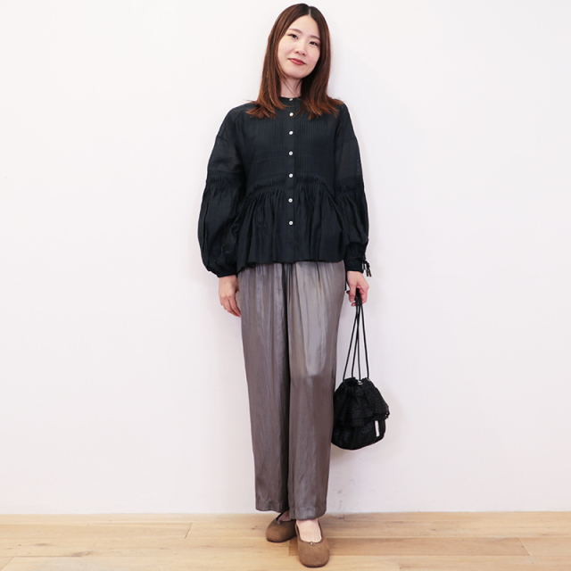 SHISEI シセイ 44029R ラウンドトゥバレエシューズ スウェード