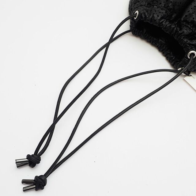 SISII シシ　巾着フリルショルダー　パンチング　¥26400 楽天市場】【再入荷】Sisii シシ 100-033P パンチングレザー