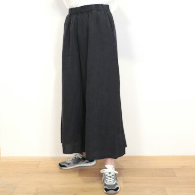 TreBarraBi トレバラビ 66814850 リネンガウチョパンツ ワイドパンツ