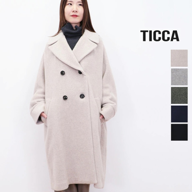 TICCA ティッカ TBDA-231 テントコート ミドルコート ウールコート 