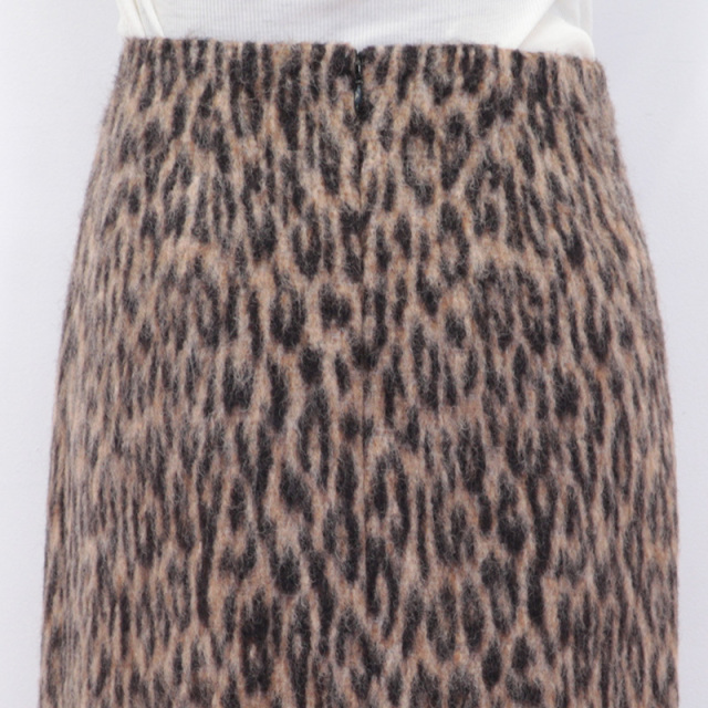 TICCA ティッカ TBDA-251 レオパードシャギースカート タイトスカート