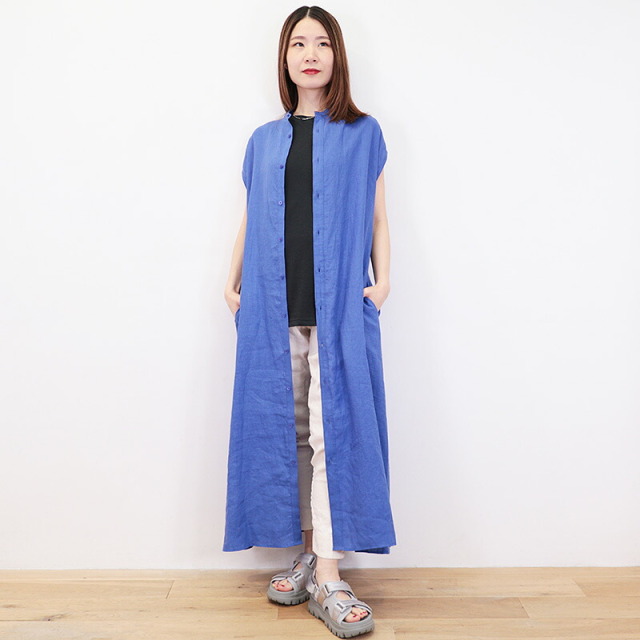TICCA ティッカ TBDS-411 2WAY リネンフレンチスリーブワンピース 